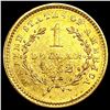 Image 2 : 1852 Rare Gold Dollar UNCIRCULATED