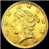 Image 1 : 1855 Round California Gold Quarter UNCIRCULATED