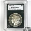 Image 1 : 1883-S Morgan Silver Dollar GG-MS67 DMPL