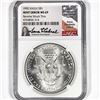 Image 1 : 1992 A.S.E. NGC-MS69 Signed Escobedo Rev Struck