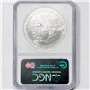 Image 2 : 1993 Silver Eagle NGC-MS68 20th Anniv Coll