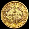Image 2 : 1853 Rare Gold Dollar ABOUT UNCIRCULATED