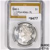 Image 1 : 1880-S Morgan Silver Dollar PGA-MS66+ PL