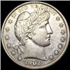 Image 1 : 1902 Capped Bust Half Dollar CLOSELY UNCIRCULATED