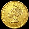 Image 1 : 1856 Rare Gold Dollar UNCIRCULATED