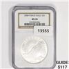 Image 1 : 2008 Bald Eagle Silver Dollar NGC-MS70