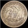 Image 2 : 1869 Seated Liberty Half Dollar NICELY CIRCULATED
