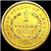 Image 2 : 1851 Rare Gold Dollar UNCIRCULATED
