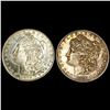 Image 1 : (2) Morgan Silver Dollars UNCIRCULATED