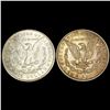 Image 2 : (2) Morgan Silver Dollars UNCIRCULATED