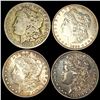 Image 1 : (4) Morgan Silver Dollars NICELY CIRCULATED
