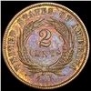 Image 2 : 1864 Lg Motto Two Cent Piece CLOSELY UNCIRCULATED