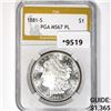 Image 1 : 1881-S Morgan Silver Dollar PGA-MS67 PL
