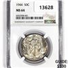 Image 1 : 1944 Walking Liberty Half Dollar NGC-MS64