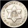 Image 1 : 1852 Silver Three Cent UNCIRCULATED