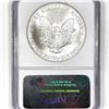 Image 2 : 1992 Silver Eagle NGC-MS68 20th Anniv Coll