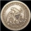 Image 2 : 1856-O Seated Liberty Quarter NICELY CIRCULATED