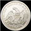 Image 2 : 1858 Seated Liberty Quarter UNCIRCULATED