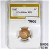 Image 1 : 1880 Indian Head Cent PGA-PR64+ RED