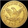 Image 2 : 1853 $2.50 Gold Quarter Eagle ABOUT UNCIRCULATED