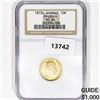 Image 1 : 1873 A Germany Prussia Gold 10 Mark NGC-MS66