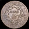 Image 2 : 1820/19 Newcomb 1 Large Cent NICELY CIRCULATED