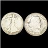 Image 1 : (2) Misc Half Dollars LIGHTLY CIRCULATED