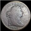 Image 1 : 1807 Draped Bust Half Cent NICELY CIRCULATED