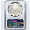Image 2 : 1922 Silver Peace Dollar NGC-MS63