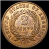 Image 2 : 1865 Two Cent Piece UNCIRCULATED