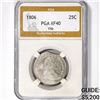 Image 1 : 1806 Clip Draped Bust Quarter PGA-XF40