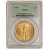 Image 1 : 1924 $20 St. Gaudens MS66 PCGS Old Holder