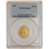 Image 1 : 1911 $2.5 Indian MS62 PCGS