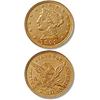 Image 1 : $ 2.5 GOLD Liberty RANDOM DATE COIN