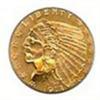 Image 1 : RANDOM DATE $ 2.5 GOLD INDIAN COIN FROM ASSET SEIZURE