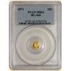 Image 1 : 1871 California Fractional 25c MS62 PCGS BG-840