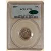 Image 1 : 1869 Seated Liberty 10c VF30 PCGS CAC