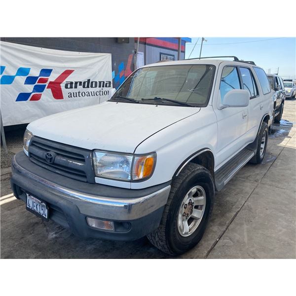 2000 TOYOTA 4RUNNER