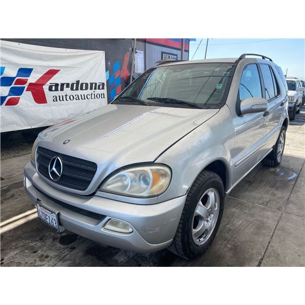2003 MERCEDES-BENZ M-CLASS