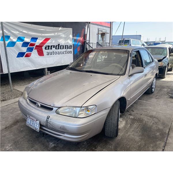 2000 TOYOTA COROLLA