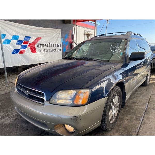 2002 SUBARU OUTBACK