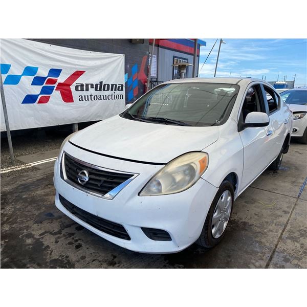 2012 NISSAN VERSA