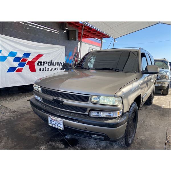 2002 CHEVROLET TAHOE