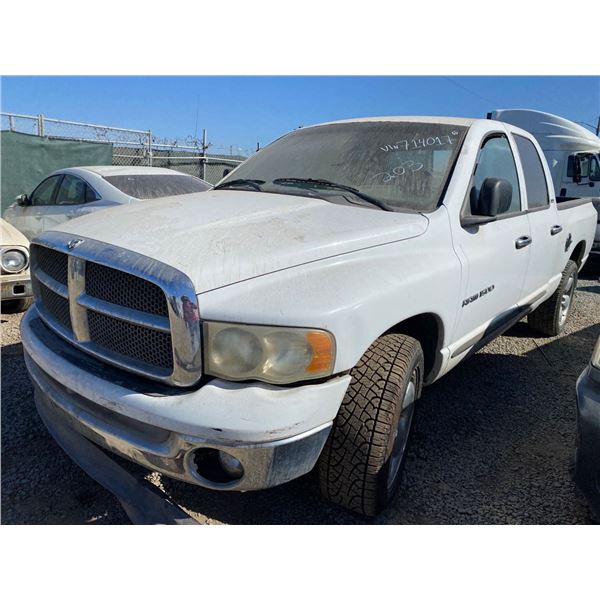 2002 DODGE RAM PICKUP 1500