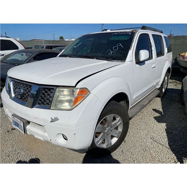 2006 NISSAN PATHFINDER