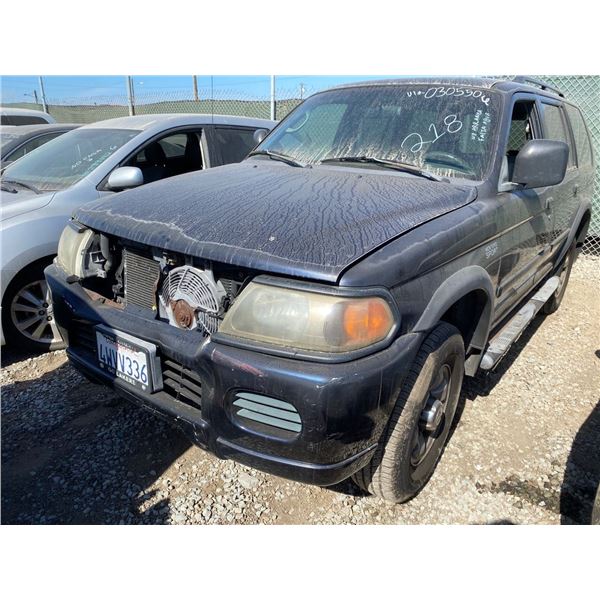 2002 MITSUBISHI MONTERO SPORT