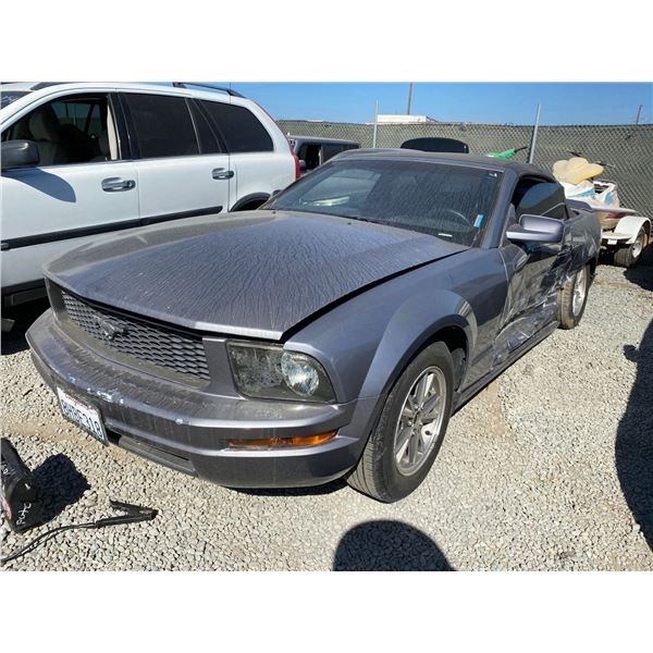 2007 FORD MUSTANG