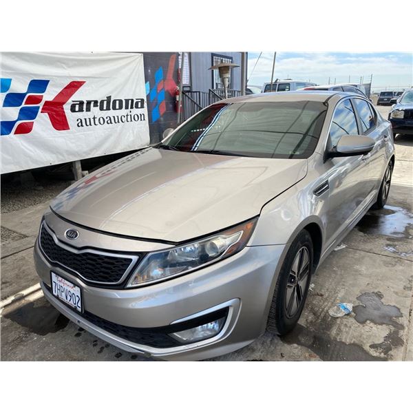 2012 KIA OPTIMA HYBRID