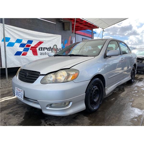 2005 TOYOTA COROLLA