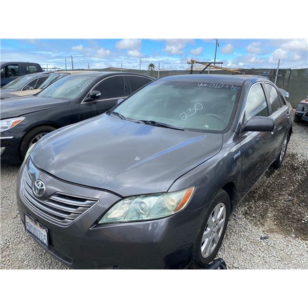 2007 TOYOTA CAMRY HYBRID